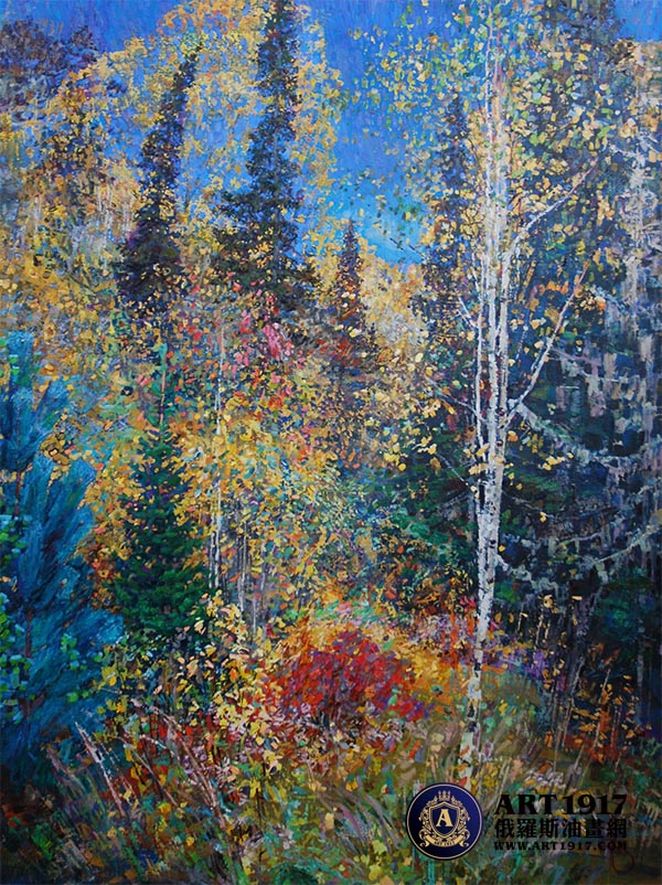 《原始森林》 - art1917俄罗斯油画网